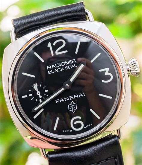 panerai pam380 deployant|Thoughts on PAM 00380 Black Seal (and questions).